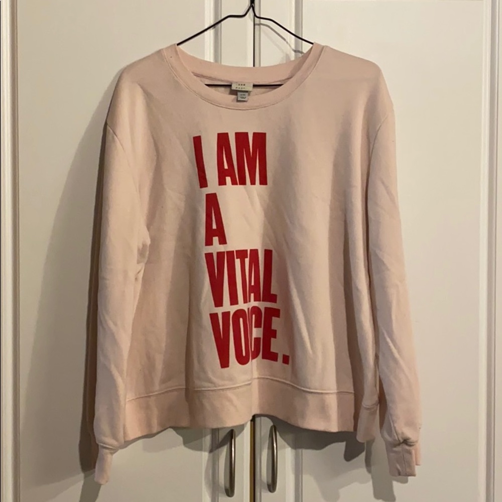 Pink “I am a vital voice.” Hoodie